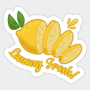 TOOTY FRUITY - Lemony Fresh Sticker